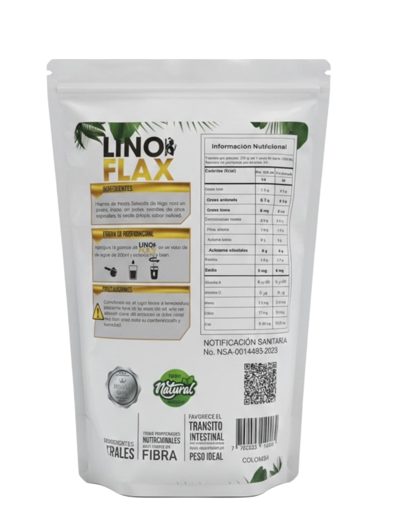 Lino Flax Vitaplux Natural
