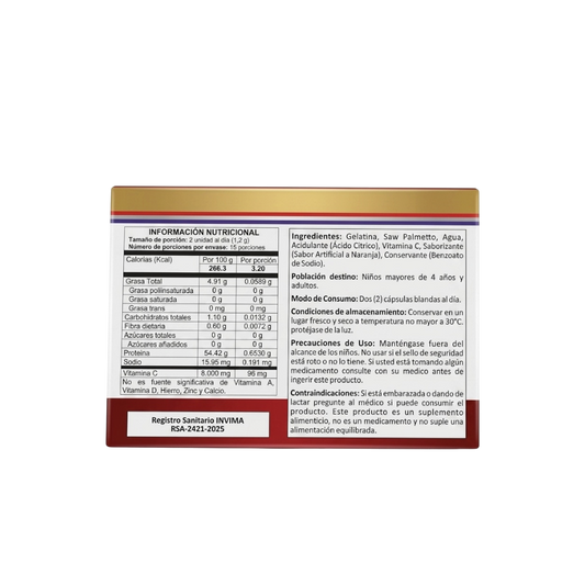 Saw Palmetto - 30 unidades
