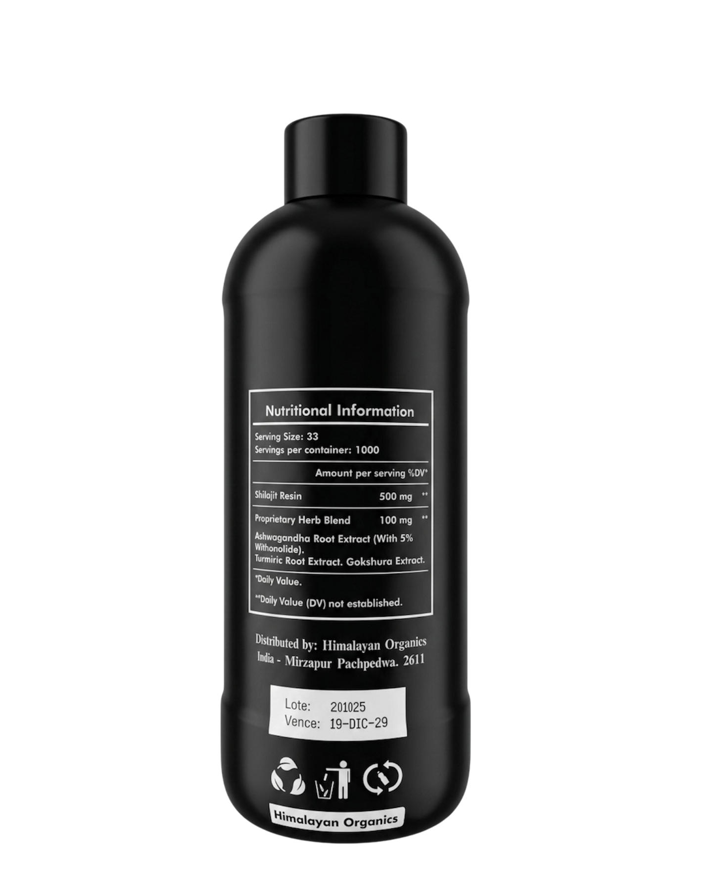 Shilajit - Resina - 1000 ml
