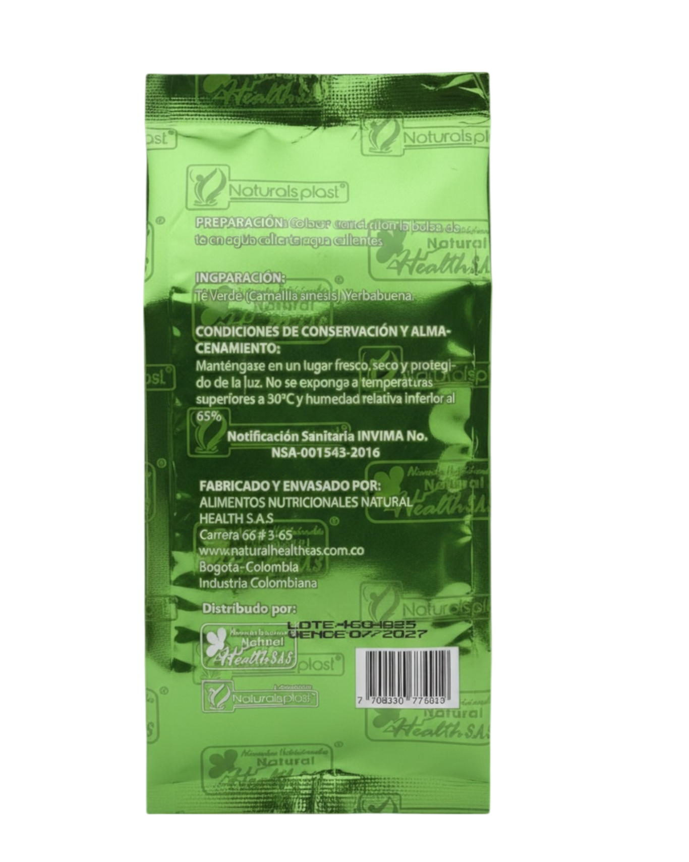WASLIM Té Verde
