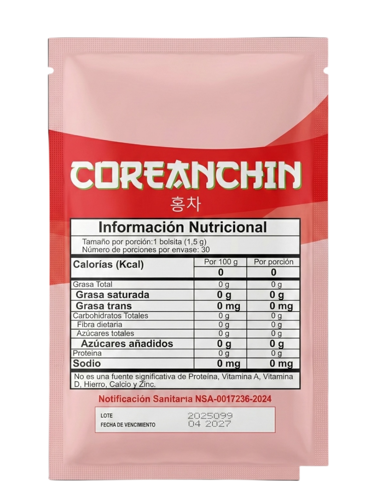 Té Rojo Antioxidante COREANCHIN