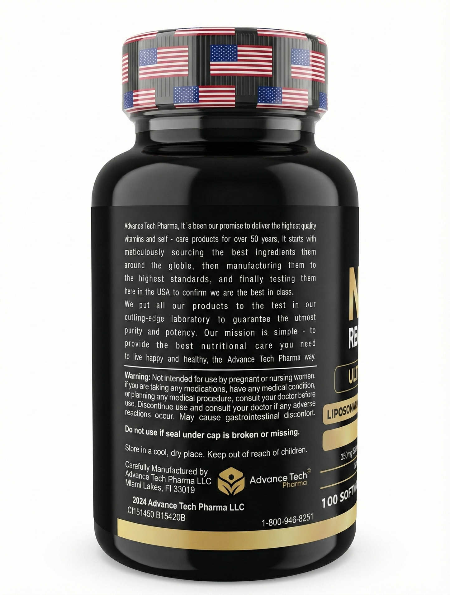 NAD+ Ultra Strength 1500mg