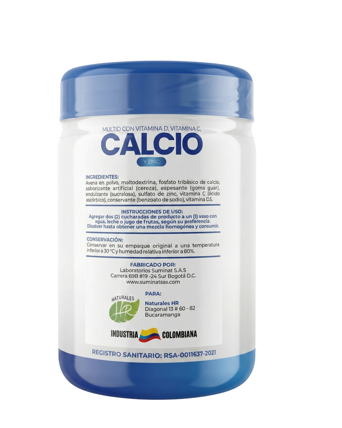 Calcio + Vitamina D + Zinc