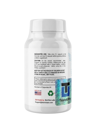 Testo Ultra - 60 Capsulas