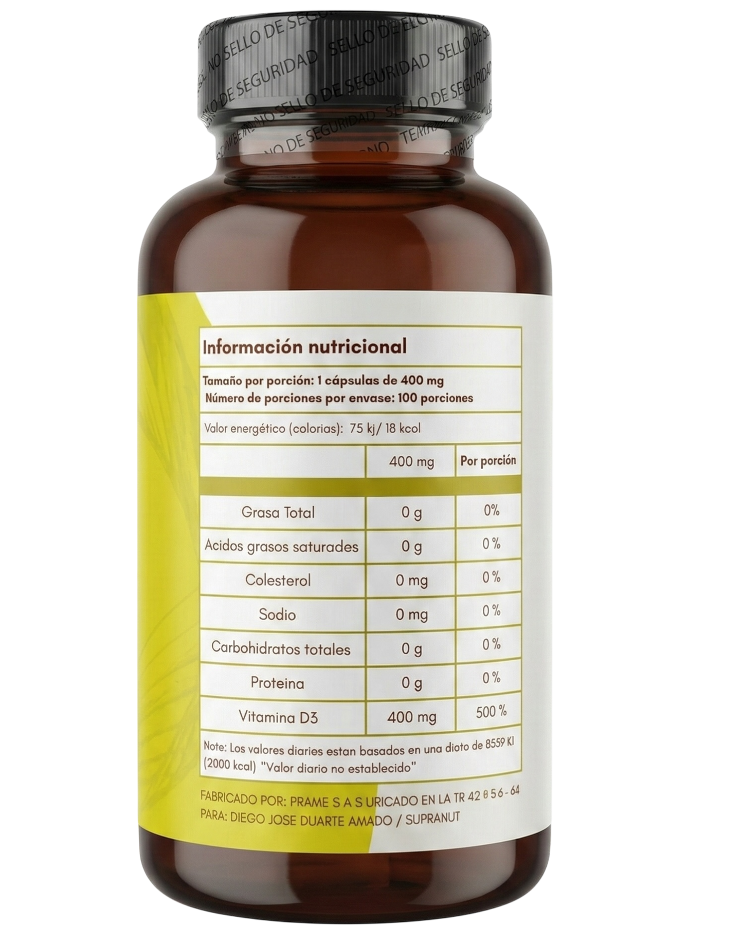 Vitamina D3 SUPRANUT