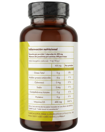 Vitamina D3 SUPRANUT