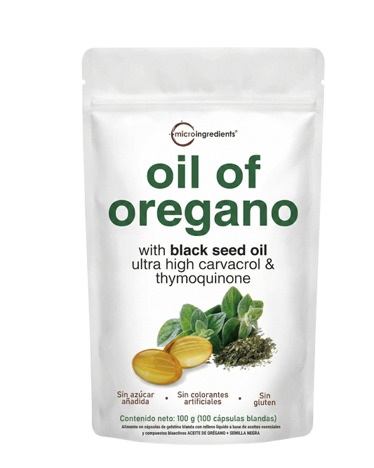 Aceite de Orégano + Semilla Negra
