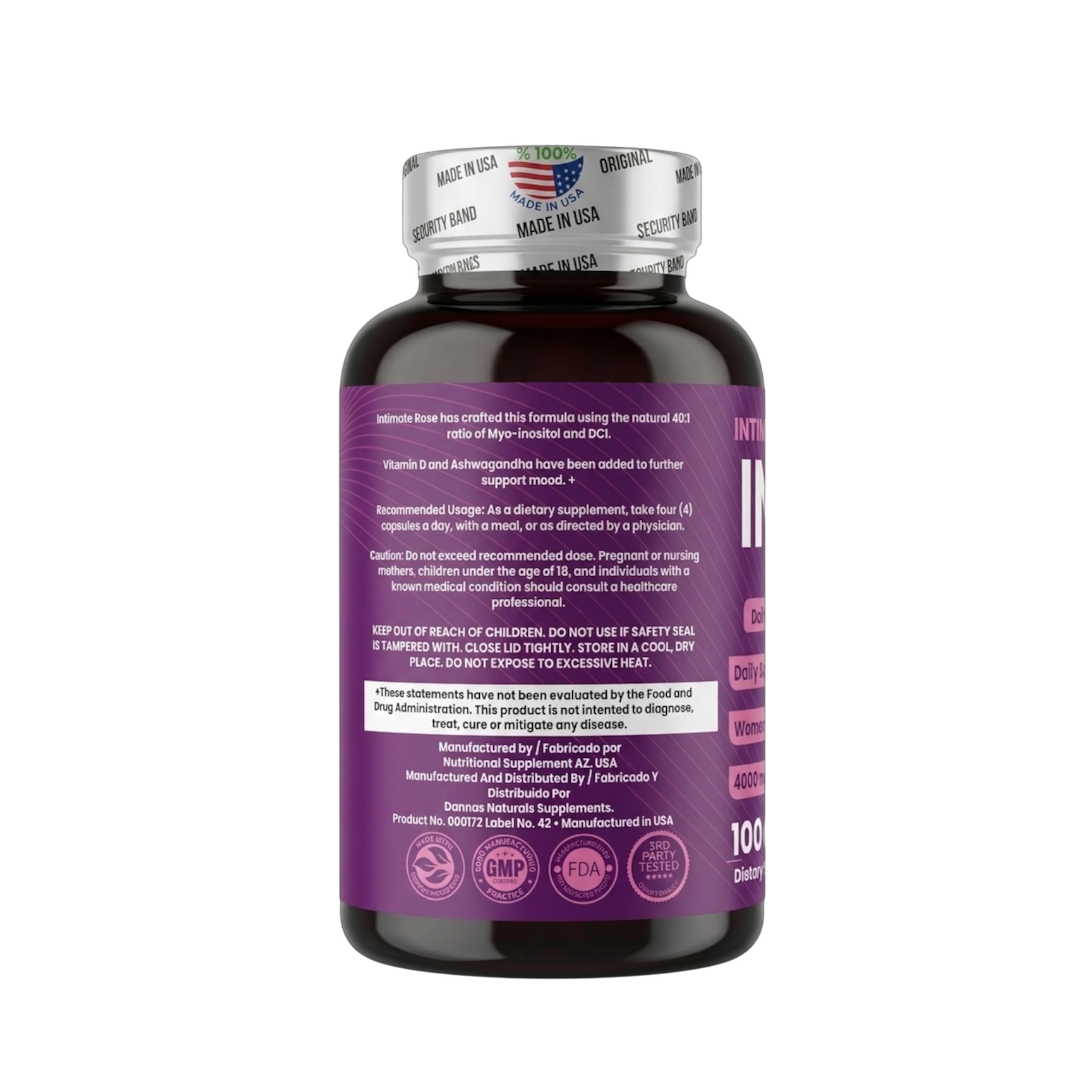 Inositol Myo y d-chiro 100 Cápsulas