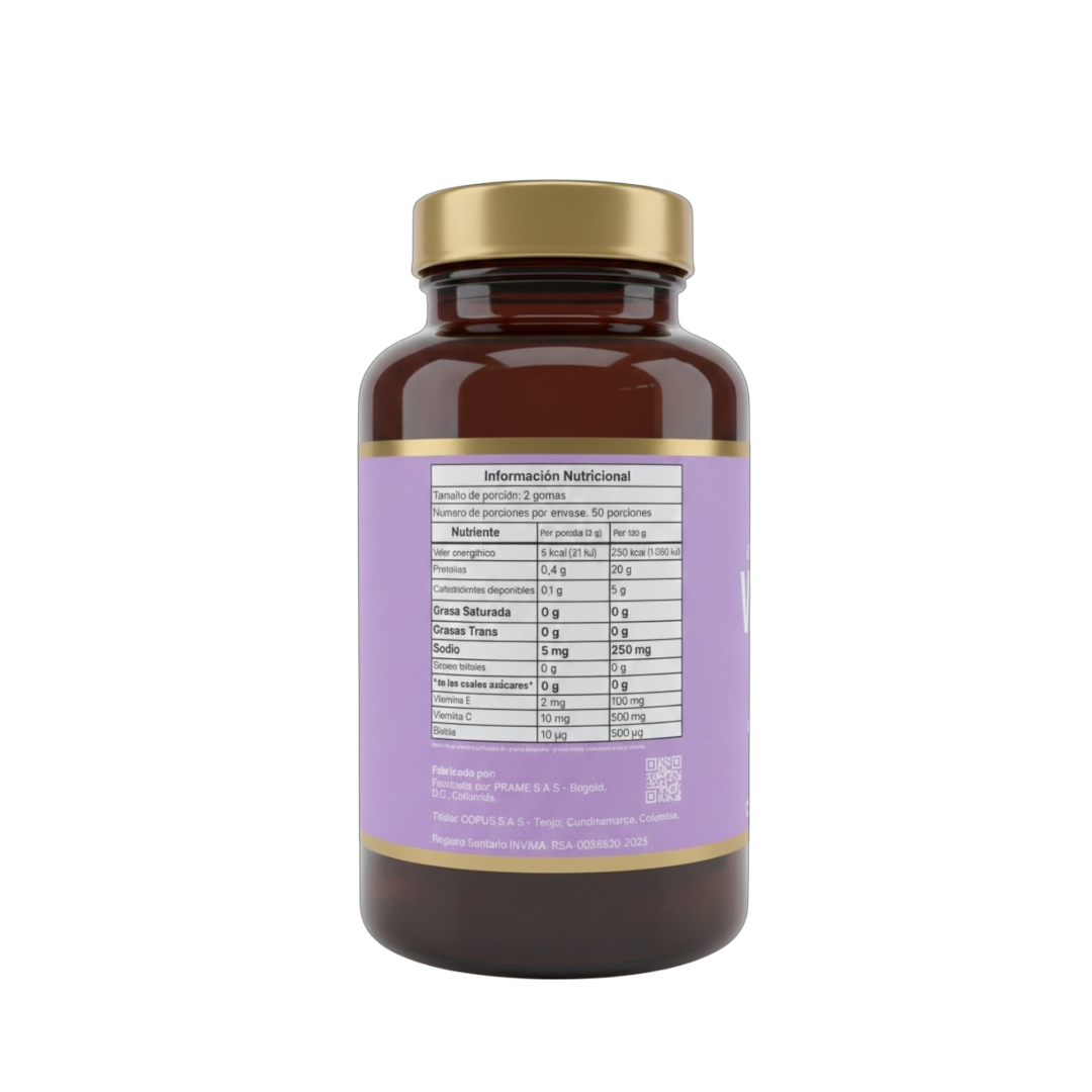 Vitamina E + Biotina + C