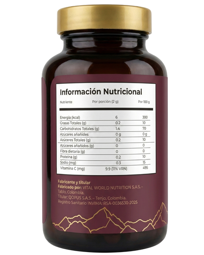 Shilajit + Maca Gomas