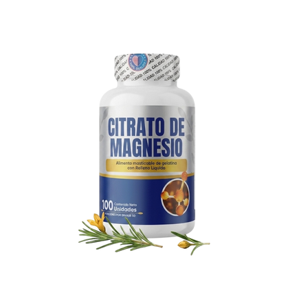 Citrato de Magnesio - 100 Unidades