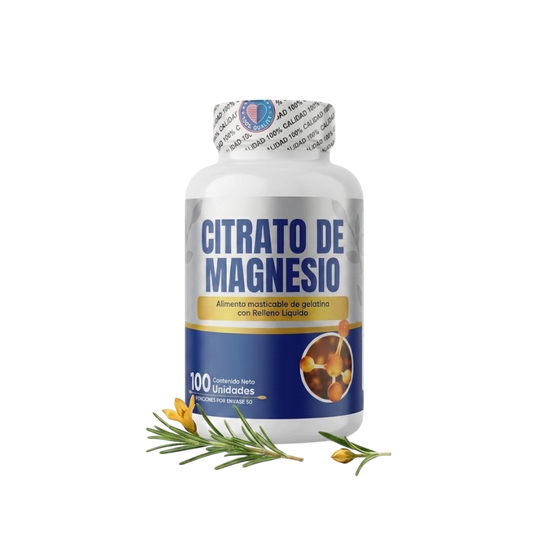 Citrato de Magnesio - 100 Unidades