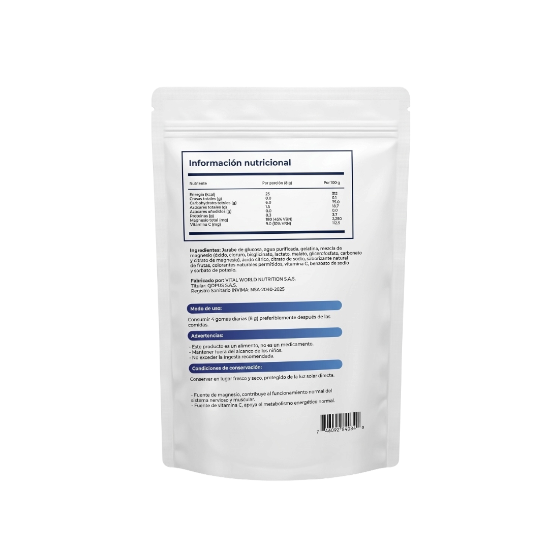 Magnesio Complex 8 en 1 Bolsa
