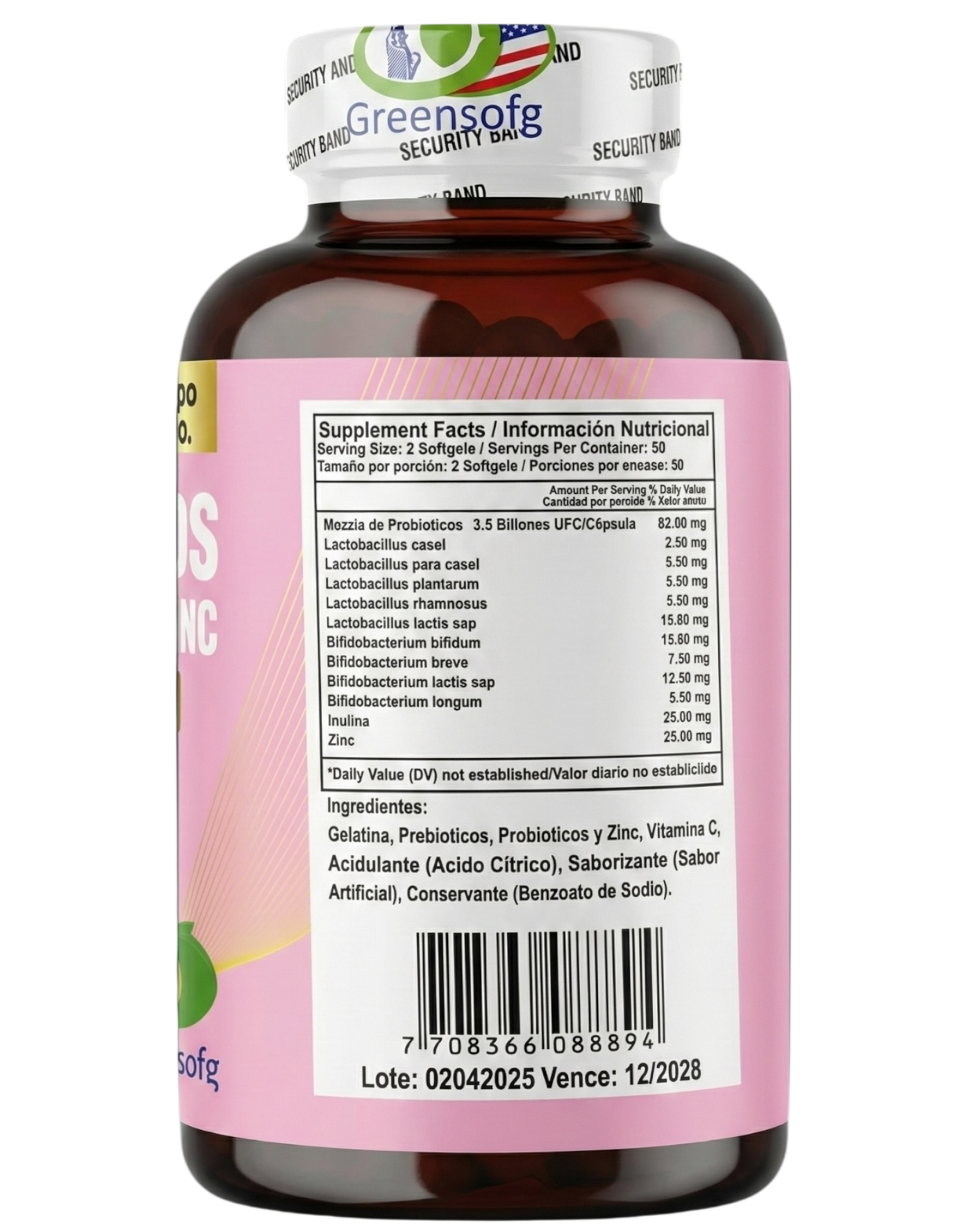 Probióticos + Zinc Íntimo