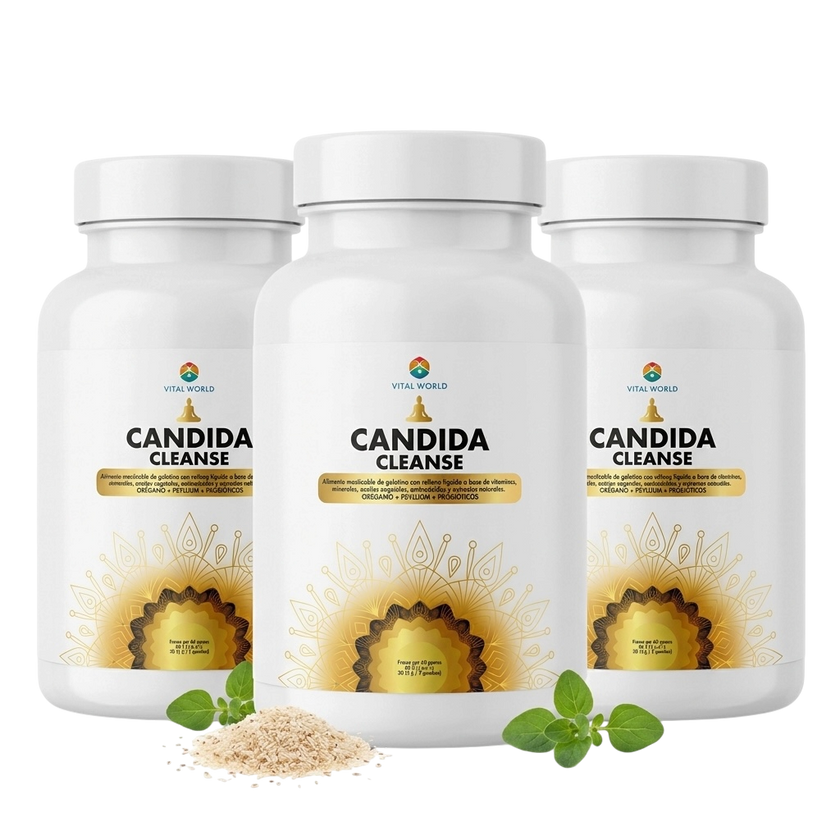 Frasco de Candida Cleanse