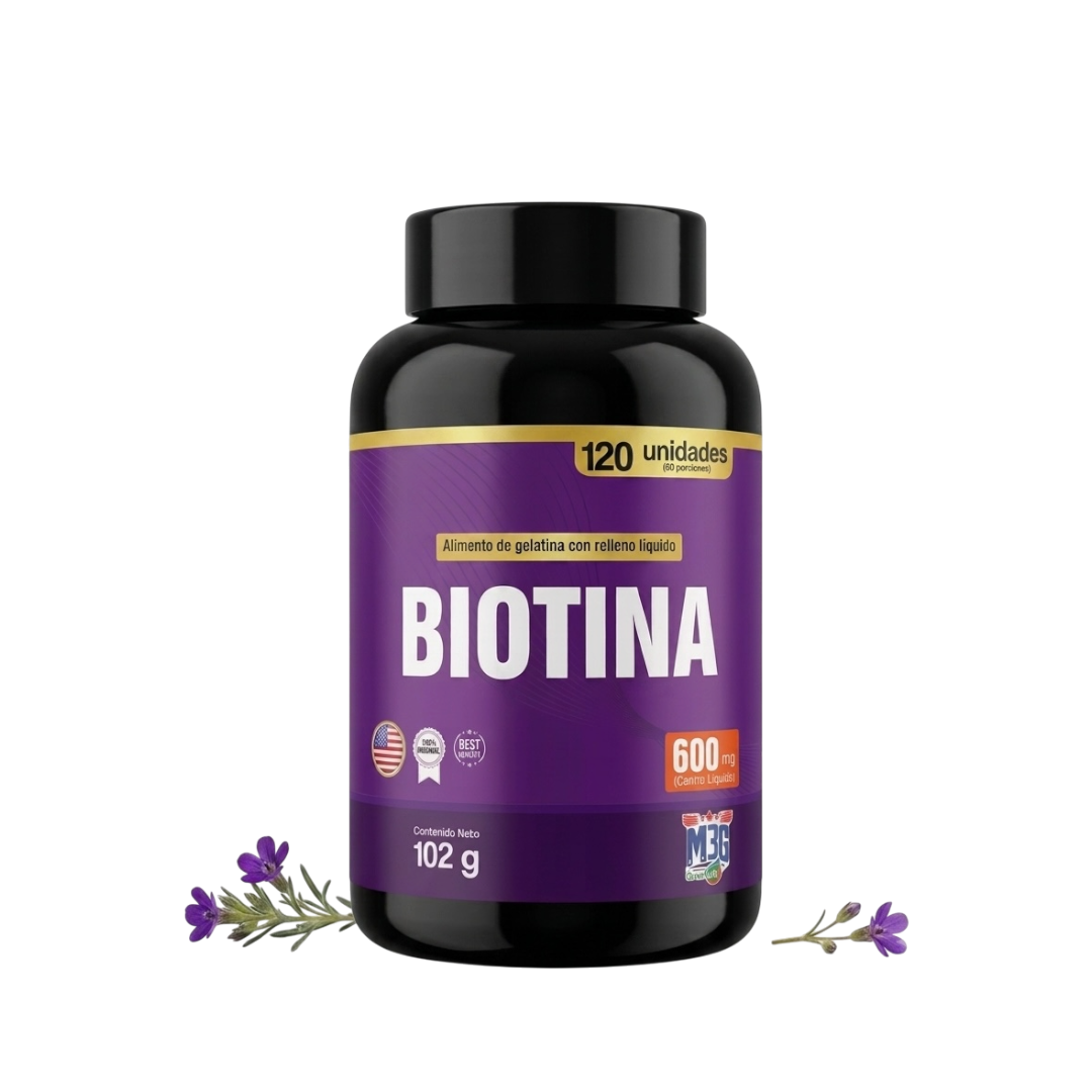 Biotina - 120 Unidades