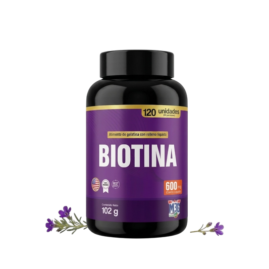 Biotina - 120 Unidades