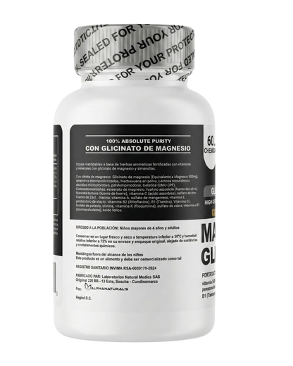 Magnesio Glicinato Alphanatural´s