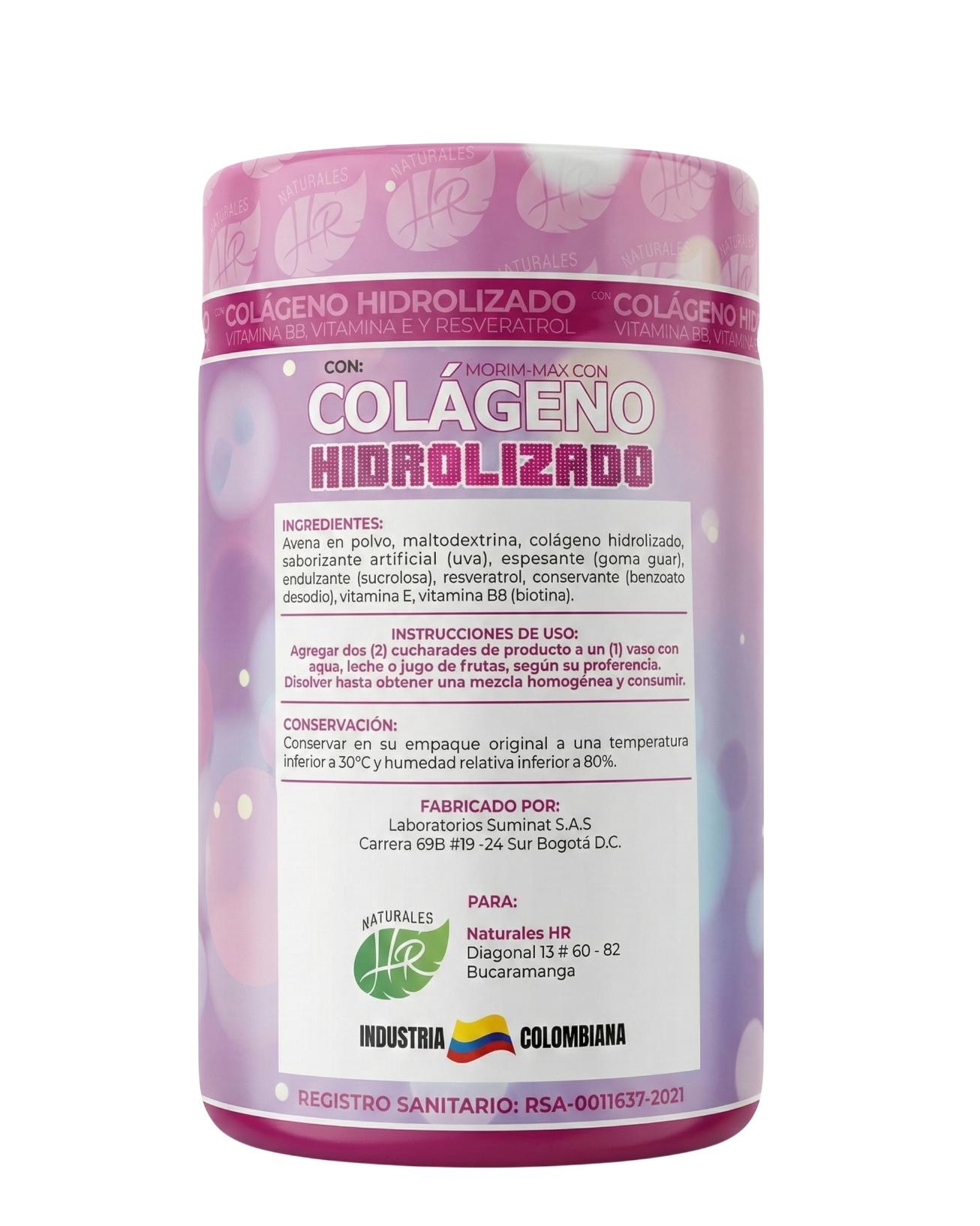 Colágeno + Resveratrol + Biotina