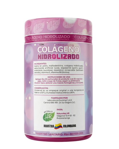 Colágeno + Resveratrol + Biotina