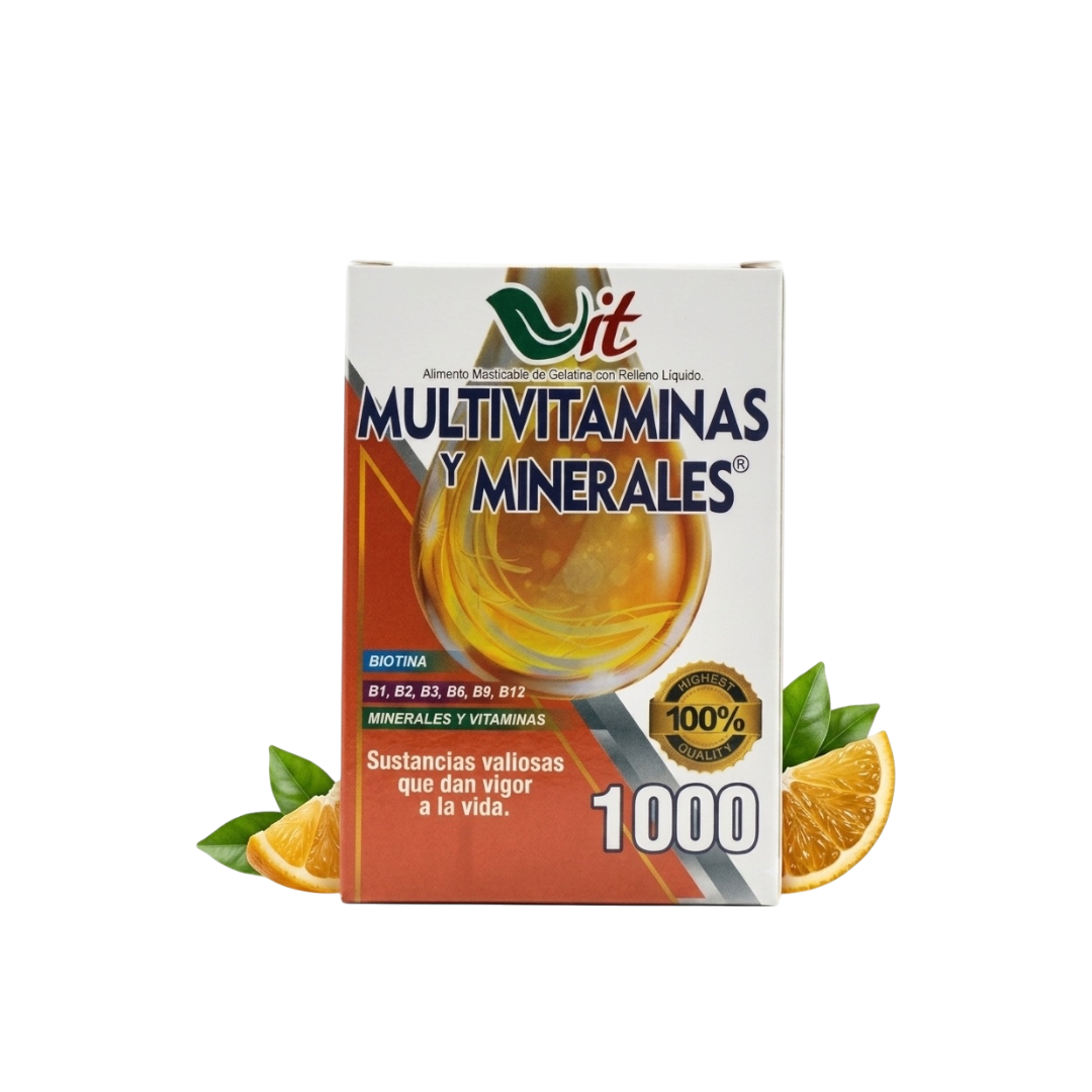 Multivitaminas y Minerales - 30 Unidades