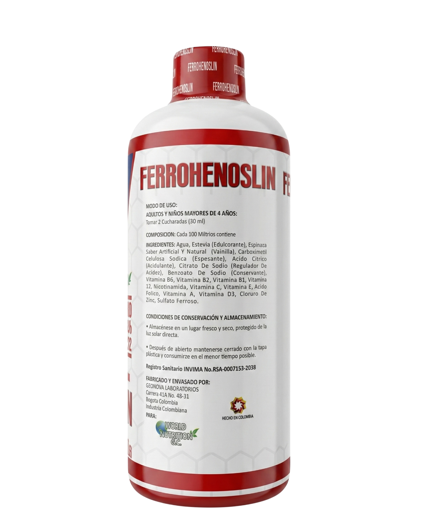 Ferrohenoslin Hierro + B12