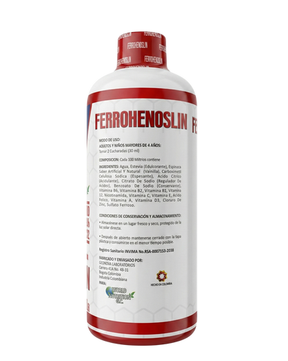 Ferrohenoslin Hierro + B12