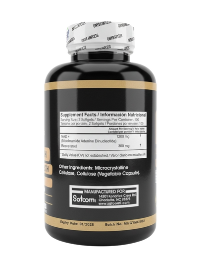 NAD+ Resveratrol Satoomi