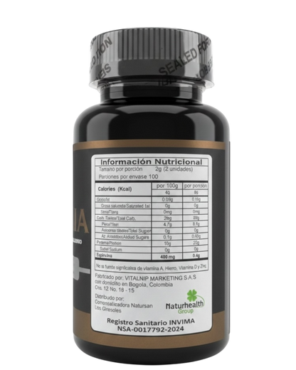 Espirulina 400mg