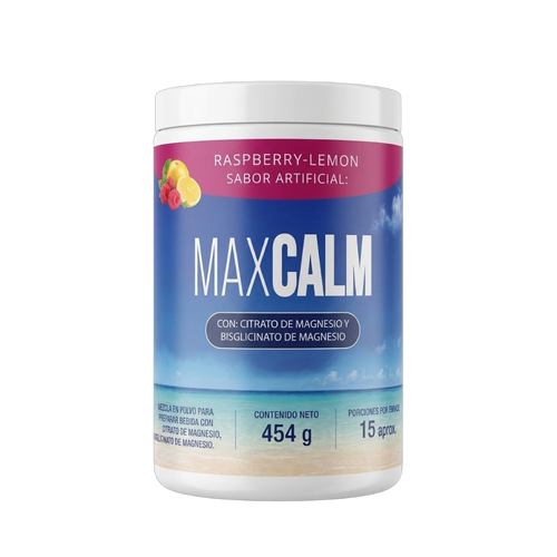 MAXCALM Magnesio Citrato + Bisglicinato