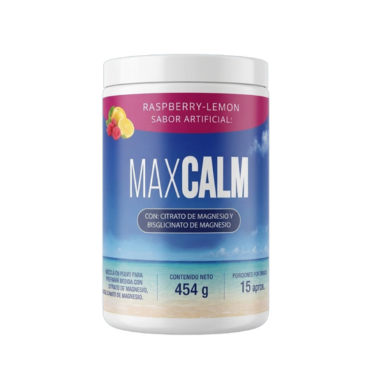 MAXCALM Magnesio Citrato + Bisglicinato