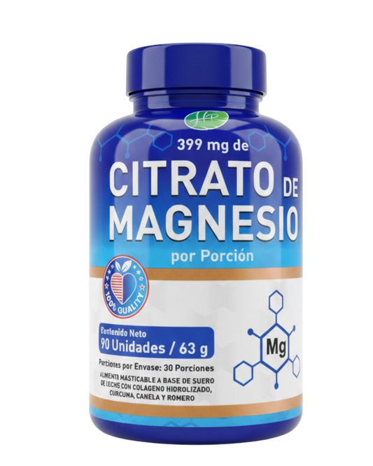 Citrato Magnesio + Colágeno Plus