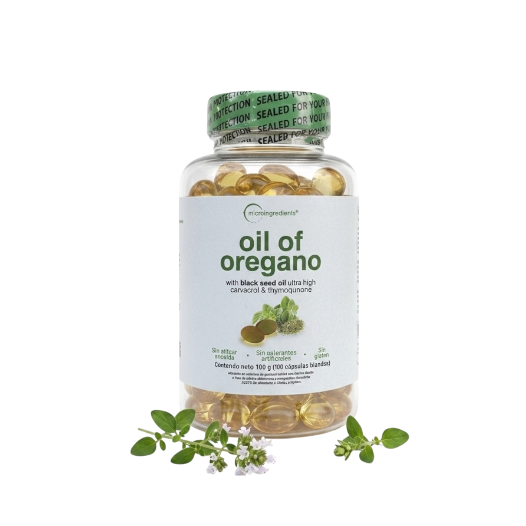 Aceite de Orégano + Semilla Negra
