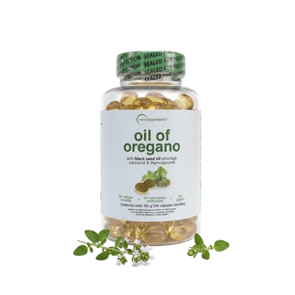 Aceite de Orégano + Semilla Negra
