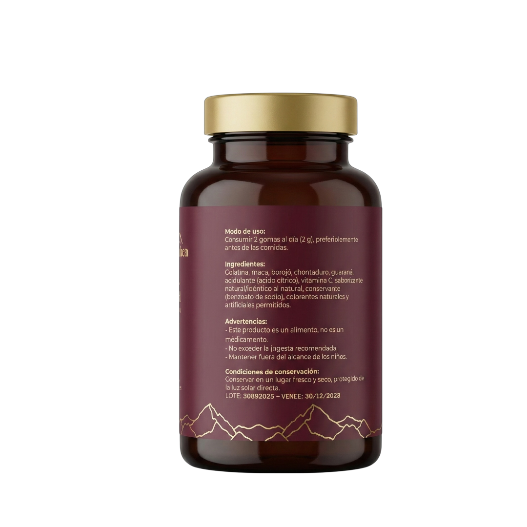 Shilajit + Maca Gomas