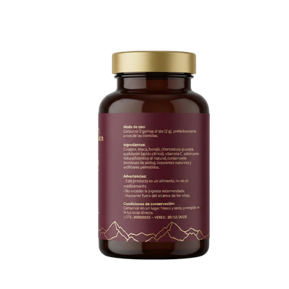 Shilajit + Maca Gomas