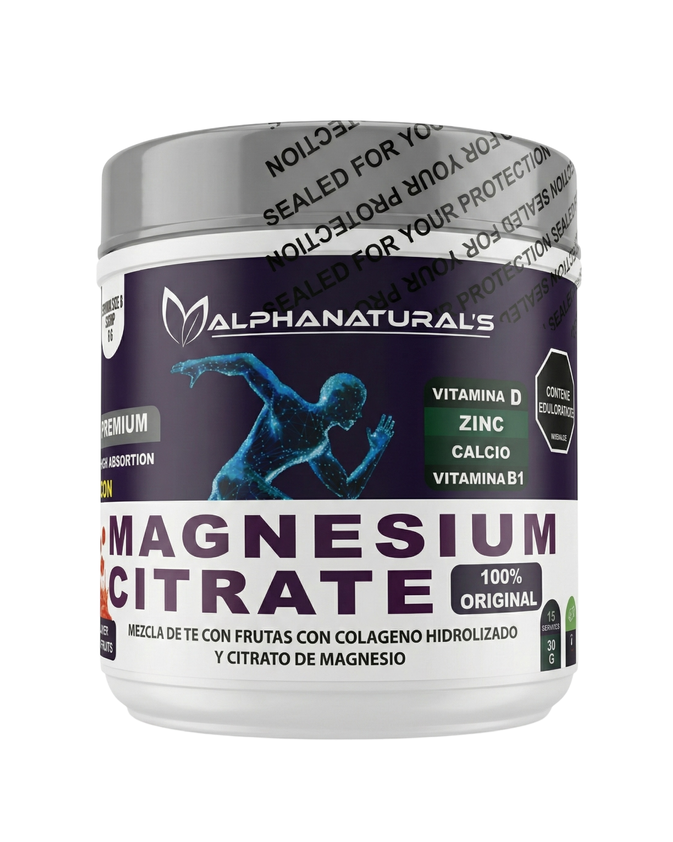 Citrato Magnesio + Colágeno