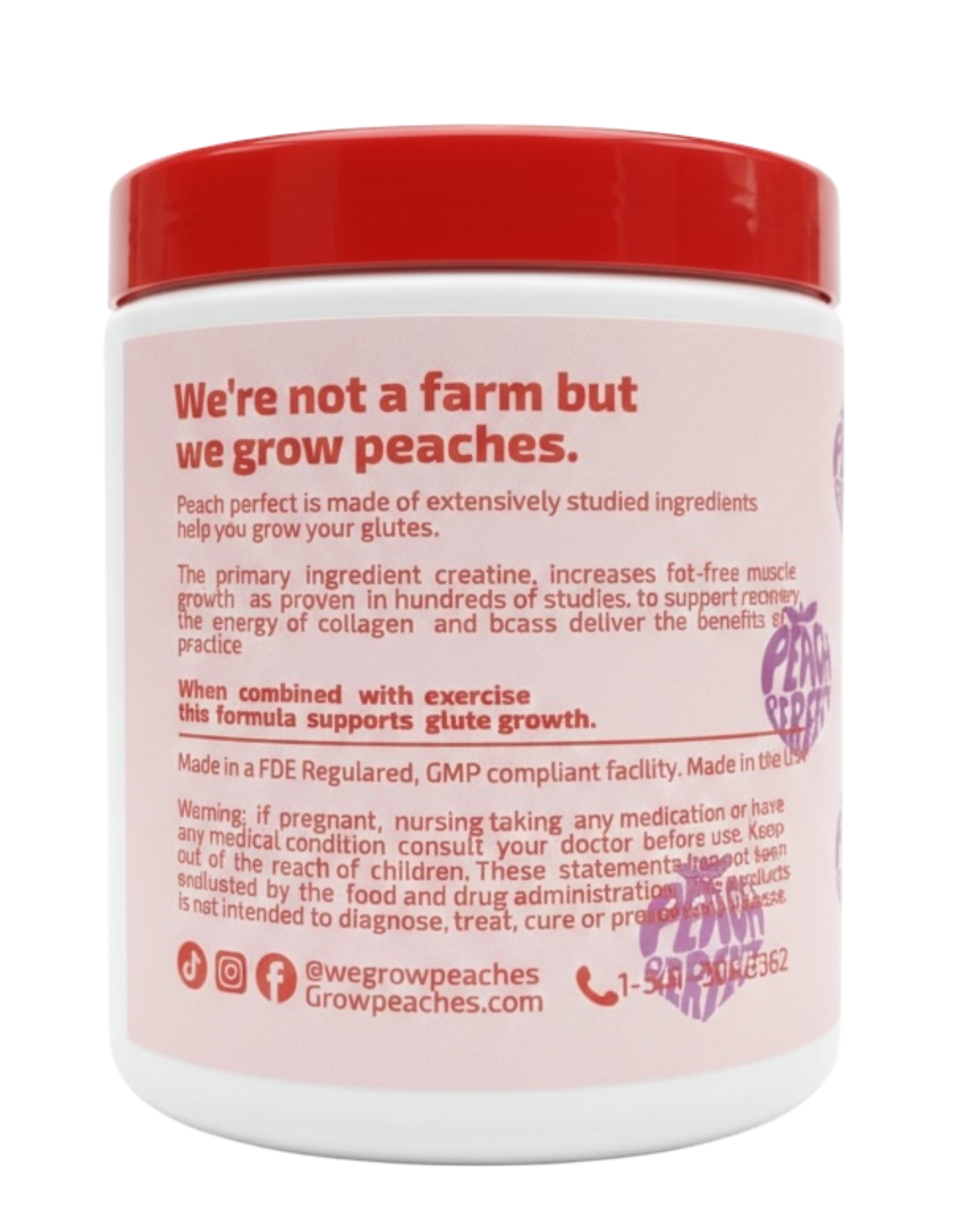 Peach Perfect Creatina
