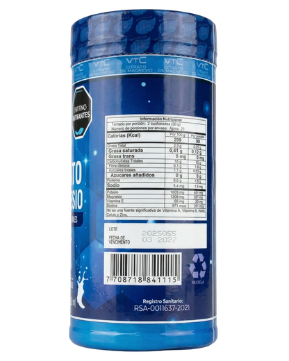 Citrato Magnesio + Potasio Uva