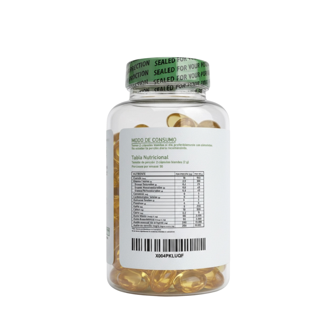 Aceite de Orégano + Semilla Negra