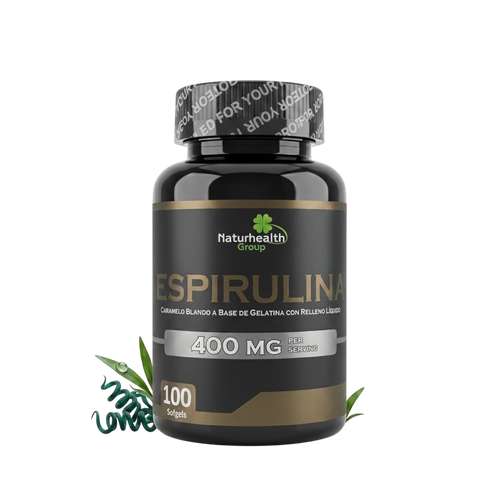 Espirulina 400mg