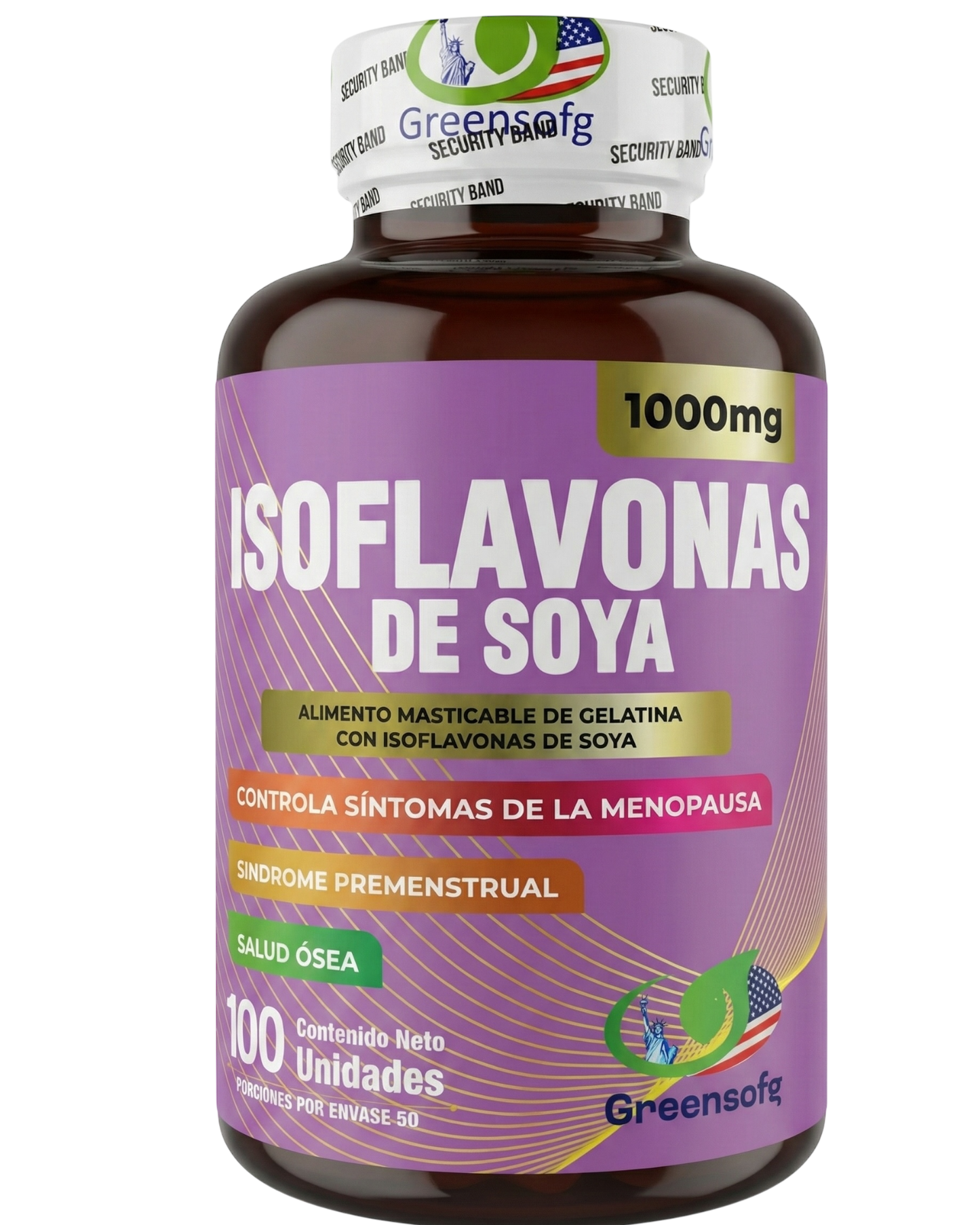 Isoflavonas de Soya 1000mg