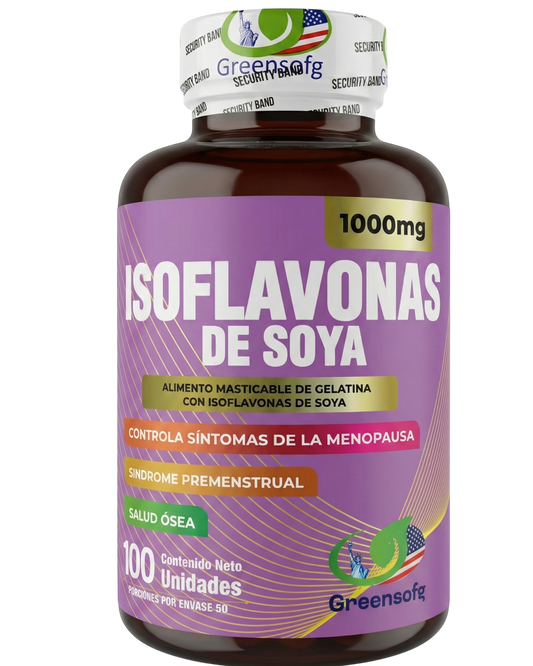 Isoflavonas de Soya 1000mg