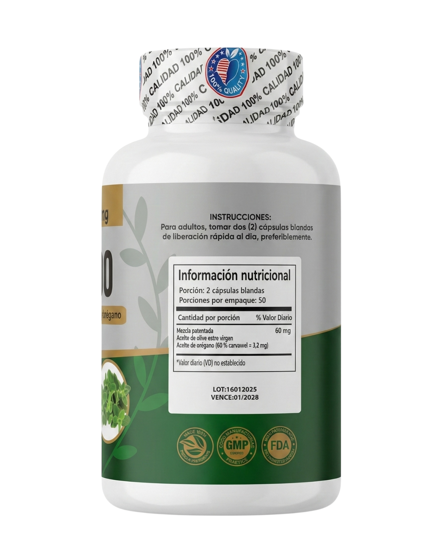 Aceite Orégano Premium