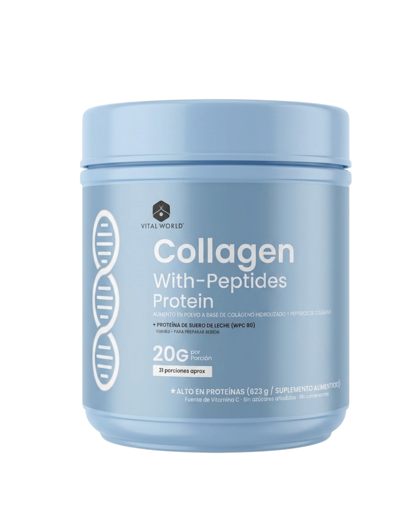 Colágeno con péptidos de Proteína - 623 g