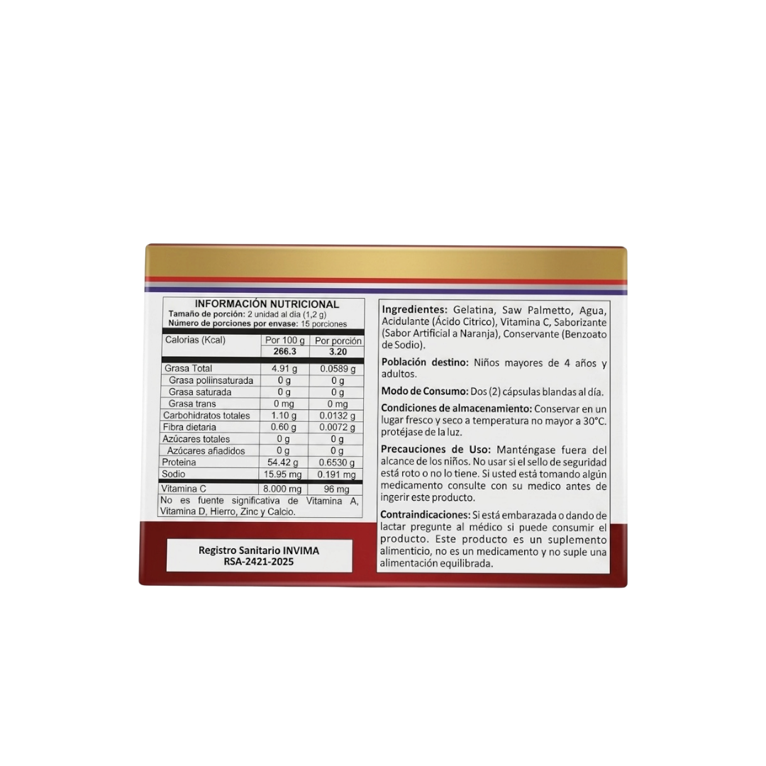 Saw Palmetto - 30 unidades