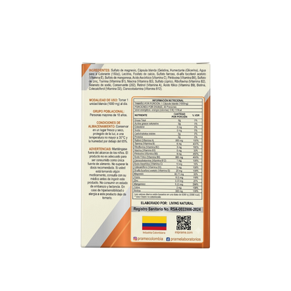 Multivitaminas y Minerales - 30 Unidades