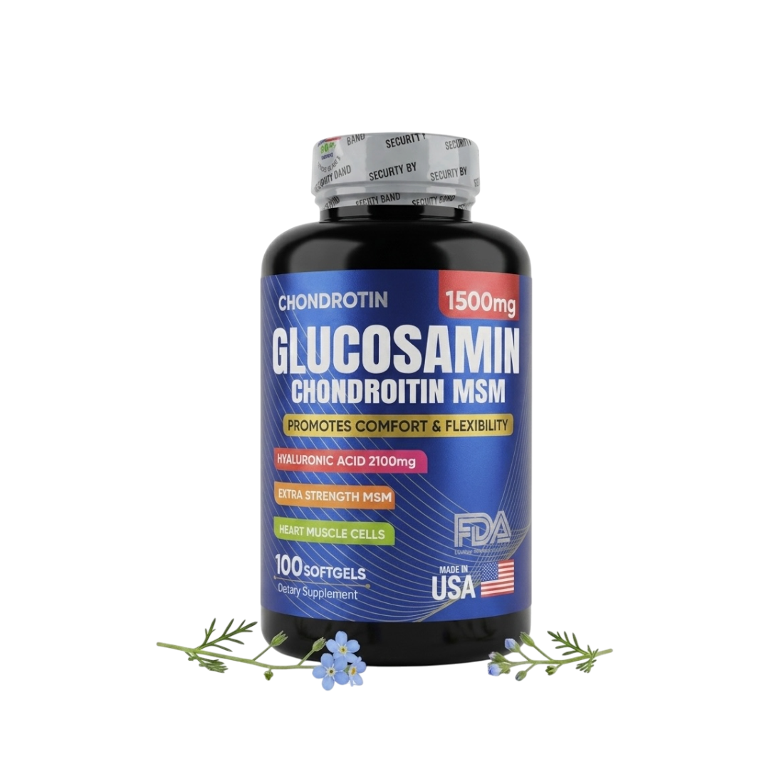 Glucosamina + MSM + Hialurónico