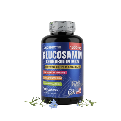 Glucosamina + MSM + Hialurónico