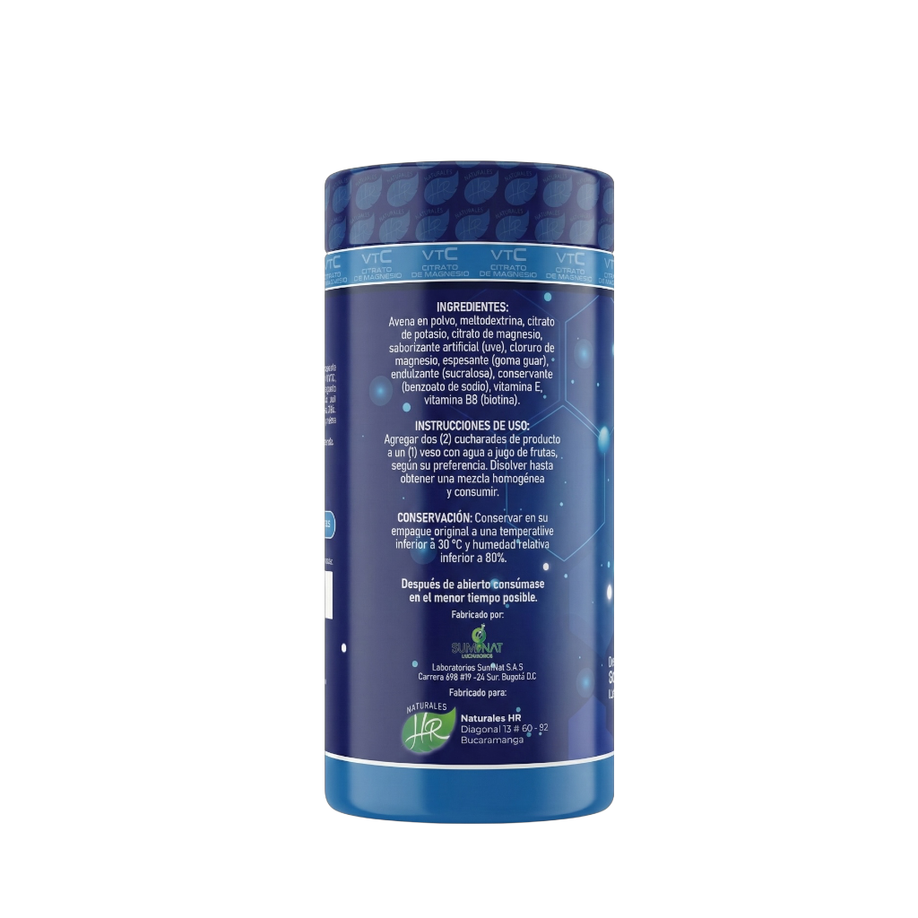 Citrato Magnesio + Potasio Uva